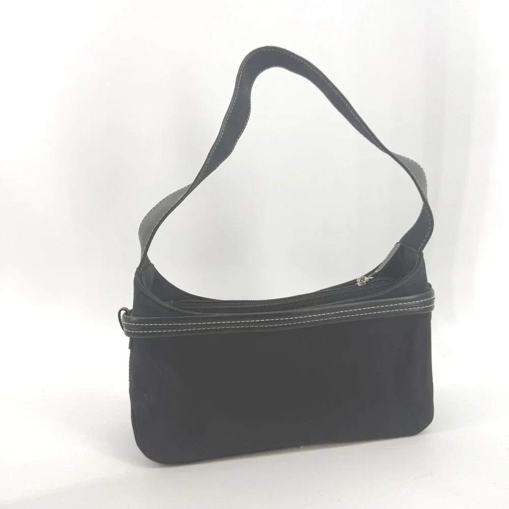 Bongo Y2K 90s Purse Black Small Mini Shoulder Bag Buckle